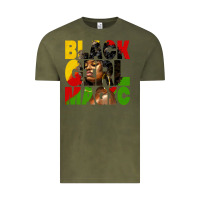 Vintage Olive black girl magic juneteenth Vintage Tee - HRA Design Shop
