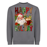 Storm happy holiday santa claus christmas Heavyweight Sweatshirt - FaDigitalArtStudio