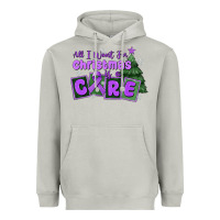 Moon Dust all i want for christmas is a cure pancreatic canc Heavyweight Hoodie - MaliasSmallBusiness