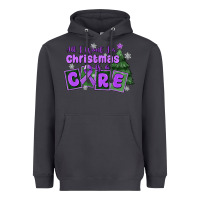 Smoke all i want for christmas is a cure pancreatic canc Heavyweight Hoodie - MaliasSmallBusiness