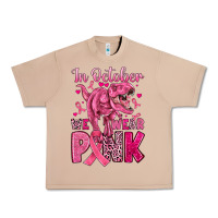 Burro in october we wear pink dinosaur Urban Heavy Tee - JahusDesignShop