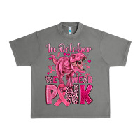 Tornado in october we wear pink dinosaur Urban Heavy Tee - JahusDesignShop