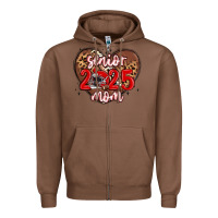 Chestnut senior 2025 mom football Zipper Hoodie - MaliasSmallBusiness