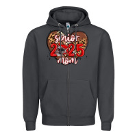 Smoke senior 2025 mom football Zipper Hoodie - MaliasSmallBusiness