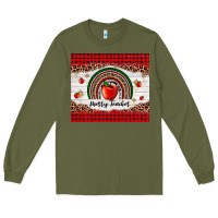 Army Green merry teacher Long Sleeve Tee - AdoDesignShop