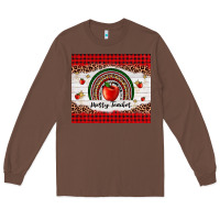 Chestnut merry teacher Long Sleeve Tee - AdoDesignShop