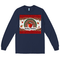 Navy merry teacher Long Sleeve Tee - AdoDesignShop
