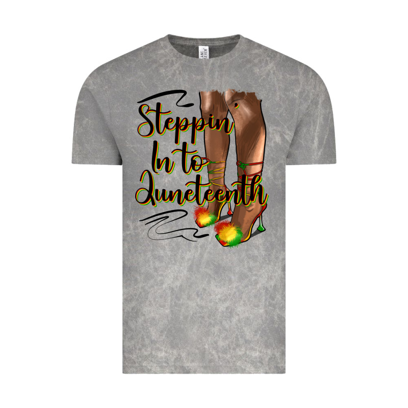 Steppin' In To Juneteenth Heels Vintage Tee by HRA Design Shop | Teevron