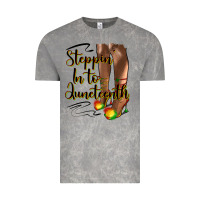 Cloud Rock steppin' in to juneteenth heels Vintage Tee - HRA Design Shop