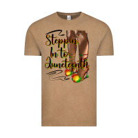 Vintage Coffee steppin' in to juneteenth heels Vintage Tee - HRA Design Shop