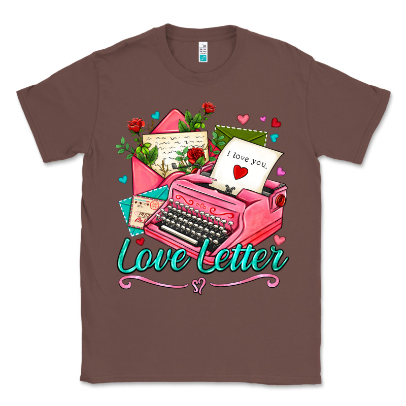 Love Letter With Typewriter Classic Tee by AdoDesignShop | Teevron