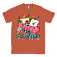 Copper love letter with typewriter Classic Tee - AdoDesignShop