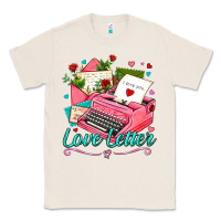 Natural love letter with typewriter Classic Tee - AdoDesignShop