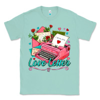 Seafoam love letter with typewriter Classic Tee - AdoDesignShop