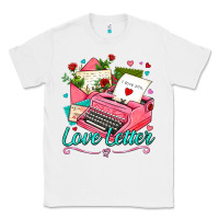 White love letter with typewriter Classic Tee - AdoDesignShop