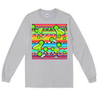 Moon Dust margarita serape seamless pattern Long Sleeve Tee - BundleAndBundleShop