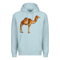 Blue Mist camel Premium Hoodie - BarkalooDesign