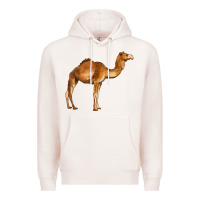 Pale Pink camel Premium Hoodie - BarkalooDesign