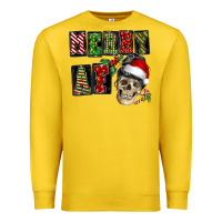 Lemon Merry af skeleton messy bun Premium Sweatshirt - NancyCooperArtShop