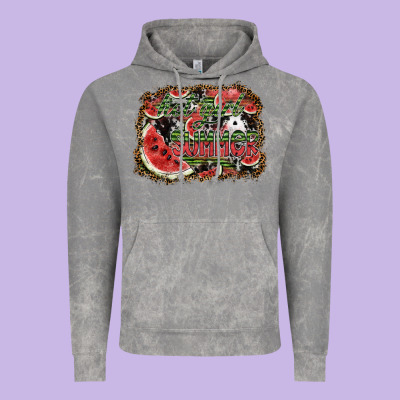 Hot Girl Summer Vintage Hoodie Designed By Sublimationcraftshop