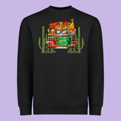 Cinco De Mayo Truck Heavyweight Sweatshirt Designed By Racoondesign
