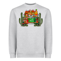 Heather Grey cinco de mayo truck Heavyweight Sweatshirt - RacoonDesign