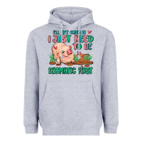Heather Grey i will get over it i just need to be dramatic firs Heavyweight Hoodie - MaliasSmallBusiness