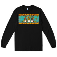 Black coffee gnomes Long Sleeve Tee - Artiststas