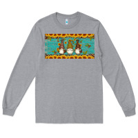 Heather Grey coffee gnomes Long Sleeve Tee - Artiststas