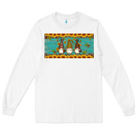 White coffee gnomes Long Sleeve Tee - Artiststas