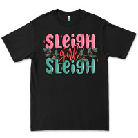 Black sleigh girl sleigh christmas Premium Tee - MaliasSmallBusiness