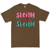 Cacao sleigh girl sleigh christmas Premium Tee - MaliasSmallBusiness