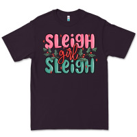 Plum sleigh girl sleigh christmas Premium Tee - MaliasSmallBusiness