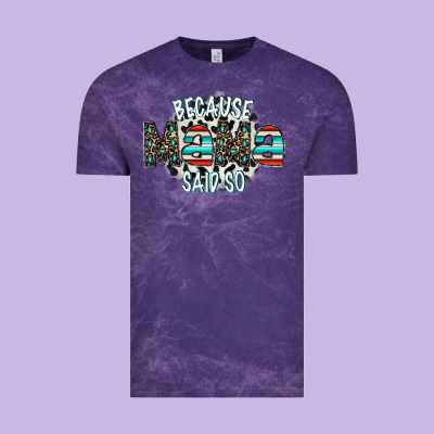 Because Mama Said So Vintage Tee Designed By Cowhidedigitalart