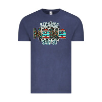 Vintage Denim because mama said so Vintage Tee - CowhideDigitalArt