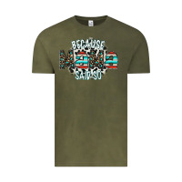 Vintage Olive because mama said so Vintage Tee - CowhideDigitalArt