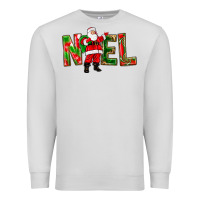 Dove Grey Noel Santa Premium Sweatshirt - NancyCooperArtShop