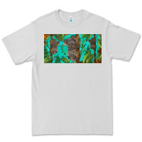 Dove Grey koala license plate Premium Tee - BarkalooDesign