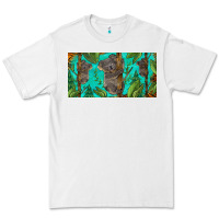 White koala license plate Premium Tee - BarkalooDesign