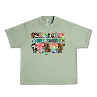 Oil Green busy doing cool teacher stuff Urban Heavy Tee - AdoDesignShop