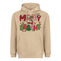 Mushroom merry and bright Heavyweight Hoodie - MaliasSmallBusiness