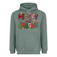 Sage merry and bright Heavyweight Hoodie - MaliasSmallBusiness
