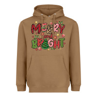 Merry And Bright Heavyweight Hoodie | Teevron