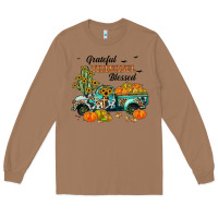 Toasted Coconut grateful thankful blessed Long Sleeve Tee - JahusDesignShop
