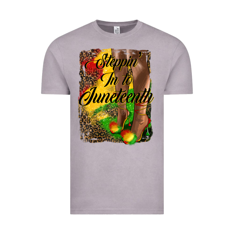 Steppin' In To Juneteenth Vintage Tee by HRA Design Shop | Teevron