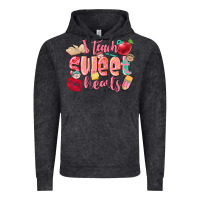Vintage Black i teach sweet hearts valentine's day teacher Vintage Hoodie - FaDigitalArtStudio