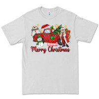 Dove Grey merry christmas truck Premium Tee - MaliasSmallBusiness