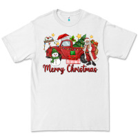 White merry christmas truck Premium Tee - MaliasSmallBusiness