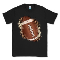 Black football cowhide leopard patch Classic Tee - JahusDesignShop