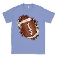 Colony Blue football cowhide leopard patch Classic Tee - JahusDesignShop